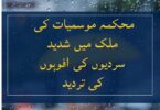 محکمہ موسمیات
