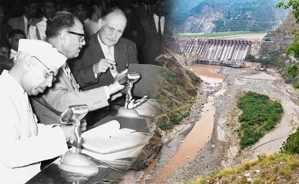 سندھ طاس معاہدہ پاکستان بھارت آبی تنازعہ Indus Waters Treaty 1960 between Pakistan and India – Iskander Mirza and Ayub Khan water agreement