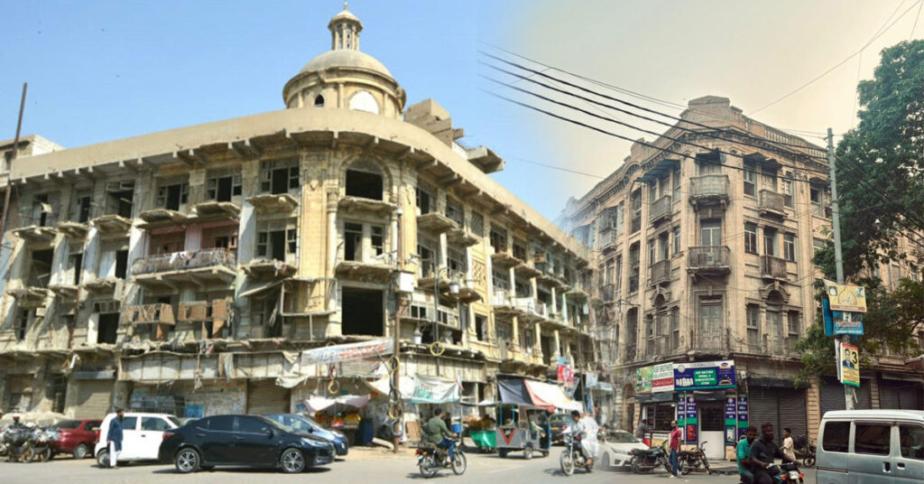 کراچی کی تاریخی عمارتوں کا تحفظ، قدیم ورثہ عمارتیں اور ان کی بحالی کا منظر