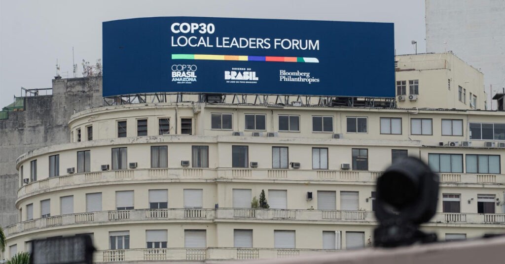 کوپ30 میں شہر کا کردار، عالمی کلائمٹ ایکشن اور مقامی اداروں کی موسمیاتی قیادت