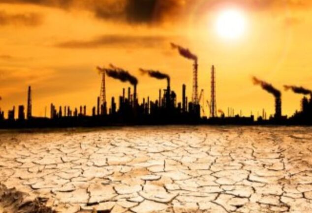 2025 global temperature rise reaching 1.48°C above pre-industrial level, making it the second warmest year with severe climate impacts worldwide