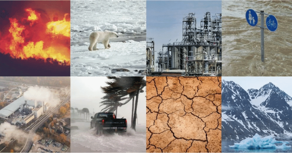 موسمیاتی تبدیلی 2025 کے باعث دنیا شدید گرمی، گرم سمندروں اور ماحولیاتی بحران کا سامنا کر رہی ہے