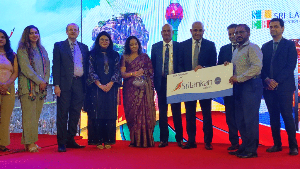 سری لنکا ٹورزم روڈ شو کراچی 2025 میں پاکستان اور سری لنکا کے سیاحتی تعاون اور ایم آئی سی ای ٹورزم کی جھلک