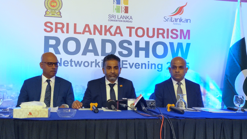 سری لنکا ٹورزم روڈ شو کراچی 2025 میں پاکستان اور سری لنکا کے سیاحتی تعاون اور ایم آئی سی ای ٹورزم کی جھلک