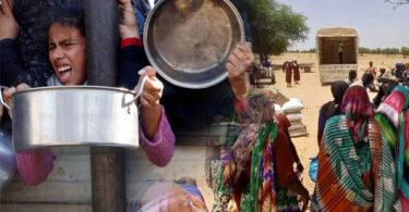 عالمی غذائی بحران کی علامتی تصویر جہاں اناج موجود ہونے کے باوجود دنیا میں بھوک اور غذائی عدم تحفظ بڑھ رہا ہے