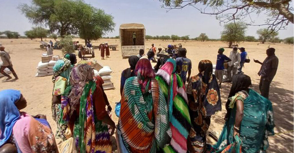 عالمی غذائی بحران کی علامتی تصویر جہاں اناج موجود ہونے کے باوجود دنیا میں بھوک اور غذائی عدم تحفظ بڑھ رہا ہے