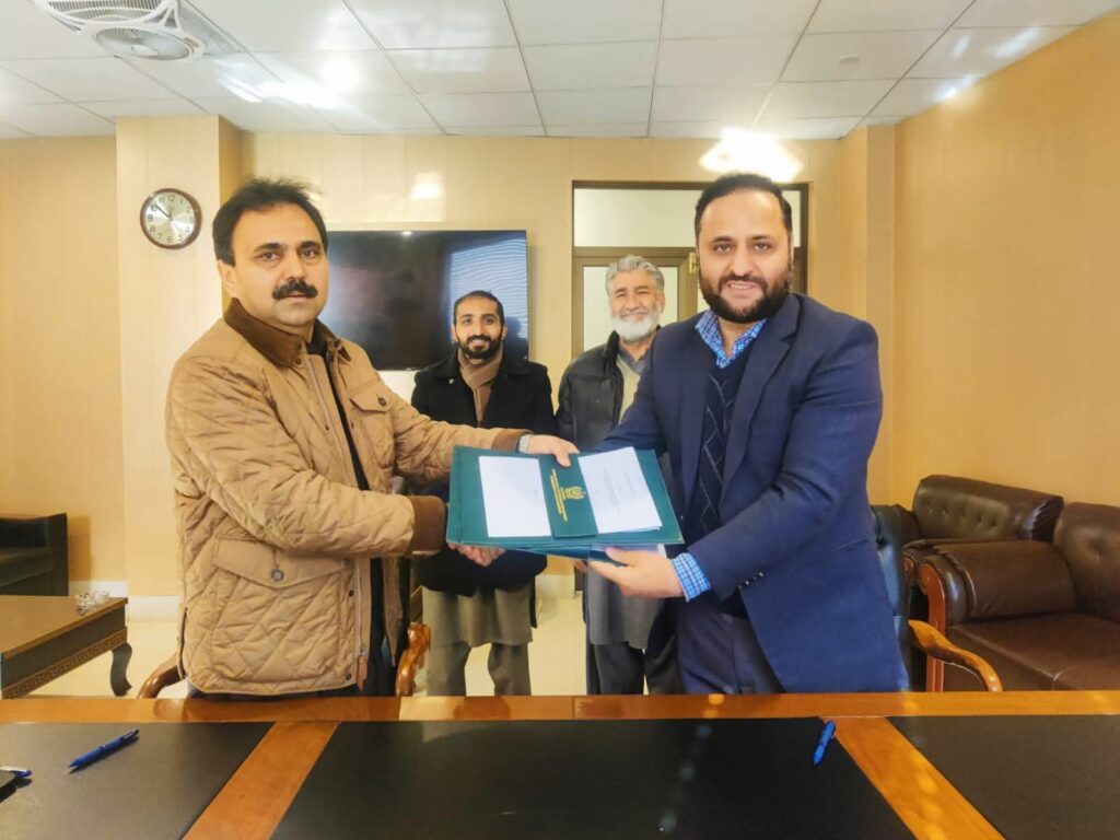 گرین پاکستان منصوبہ گلگت بلتستان شجرکاری کے لیے محکمہ جنگلات اور واٹر مینجمنٹ کا مشترکہ منصوبہ