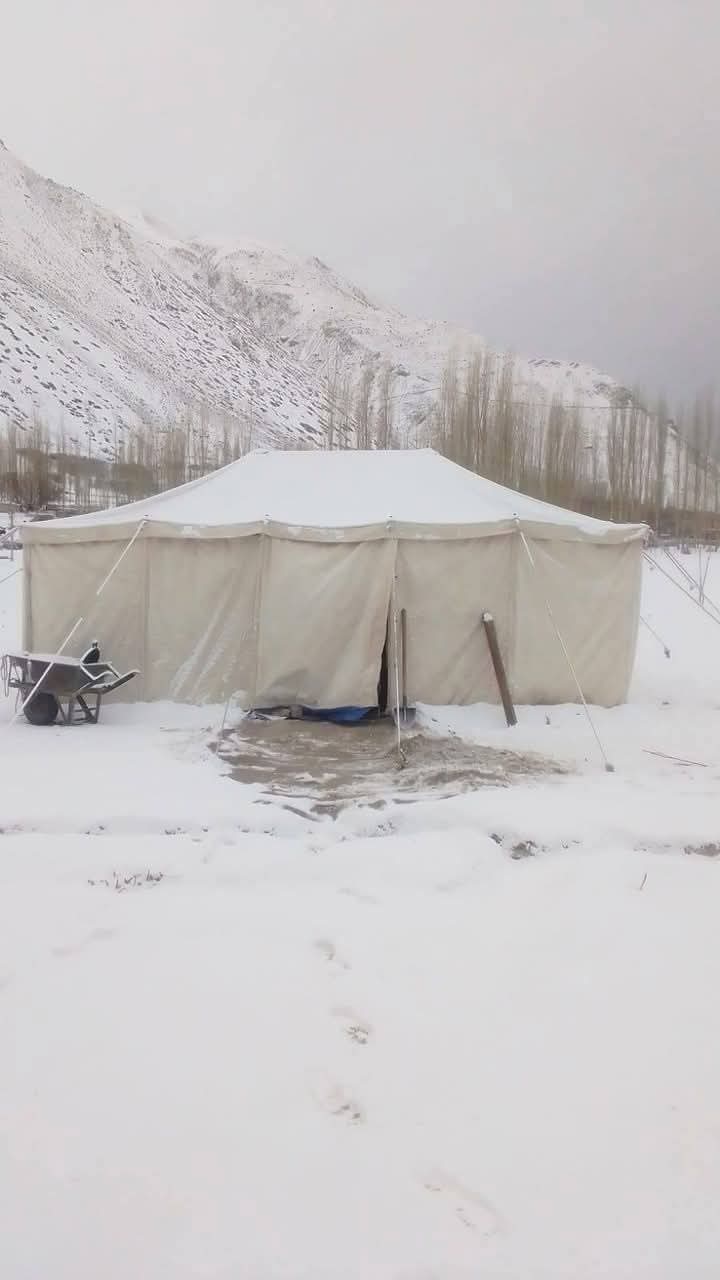 Severe earthquake damage to houses and infrastructure in Chapursan Valley, Upper Hunza, Gilgit Baltistan