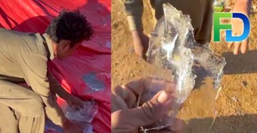 Severe cold wave in Karachi with ice forming in water during single-digit temperatures