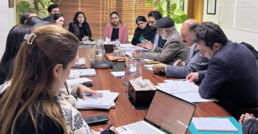 Karakoram International University climate change conference in Gilgit Baltistan with mountain