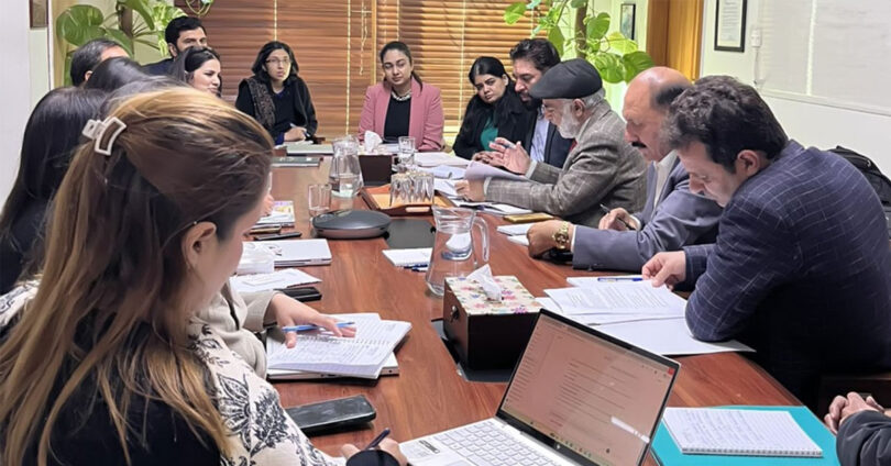 Karakoram International University climate change conference in Gilgit Baltistan with mountain