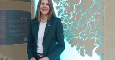 Visitors exploring the Lost Cities of the Indus Delta exhibition showcasing ancient maritime civilizations in Karachi.