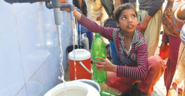 Per capita water availability in Pakistan was 5,260 cubic meters in 1951, which has now declined to less than 1,000.