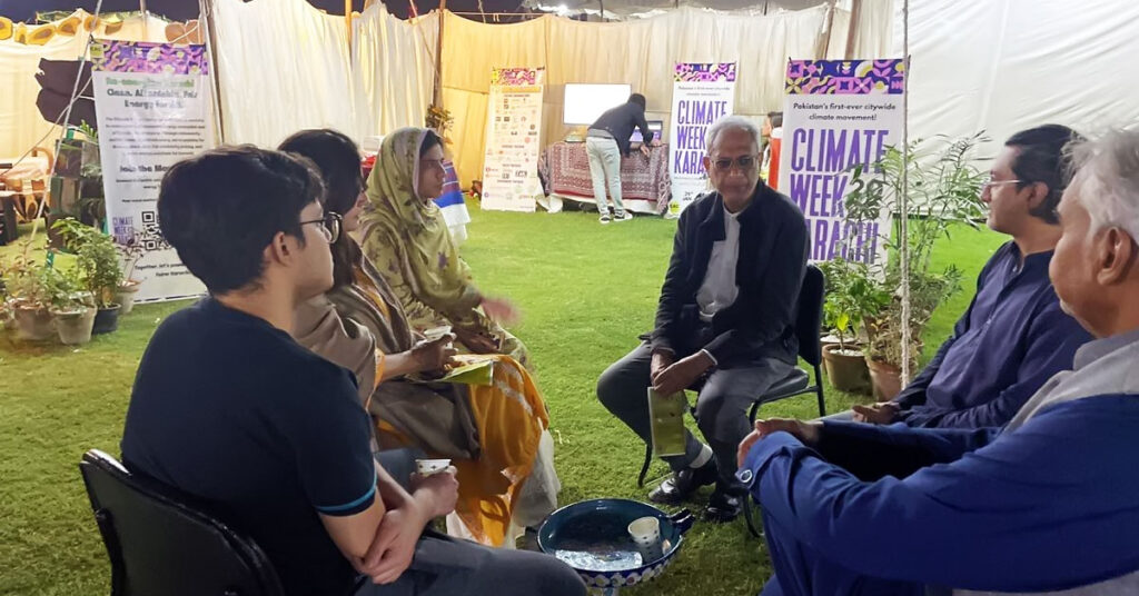 Key highlights of Climate Week Karachi were presented. Panel discussions from various sectors and community-level initiatives were also discussed.