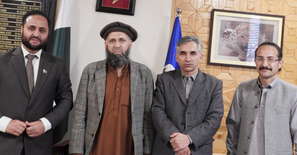 At the ceremony, **Secretary Forests, Wildlife and Environment Gilgit-Baltistan Syed Abdul Waheed Shah** signed the **Memorandum of Understanding** on behalf of the Forest Department, while **Dr. Mayur Khan, Chief Executive Officer and Head of the Wildlife Conservation and Development Society**, signed it on behalf of the organization.
