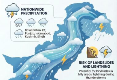 NDMA Advisory: Rain Expected in Karachi and Parts of Sindh