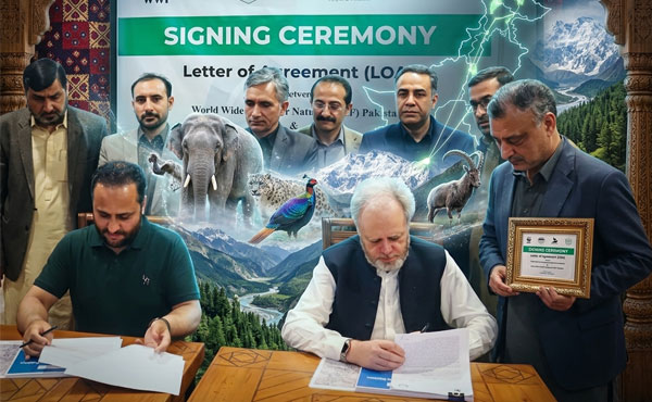 WWF and Gilgit-Baltistan Department of Environment Agreement