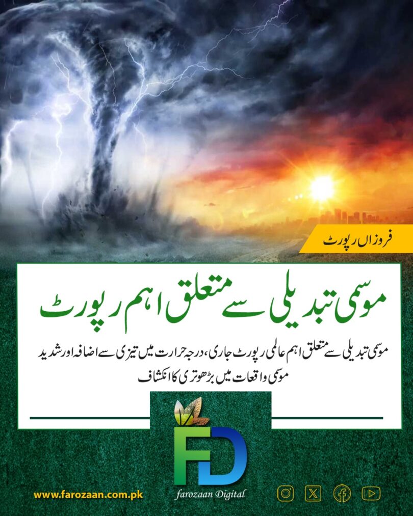 Fresh and Important Report on Climate Change