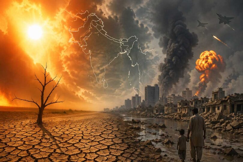 South Asia rising heat war environmental crisis 2026