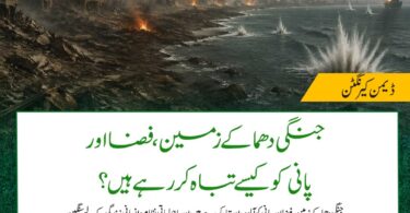 how war explosions are damaging earth air and water