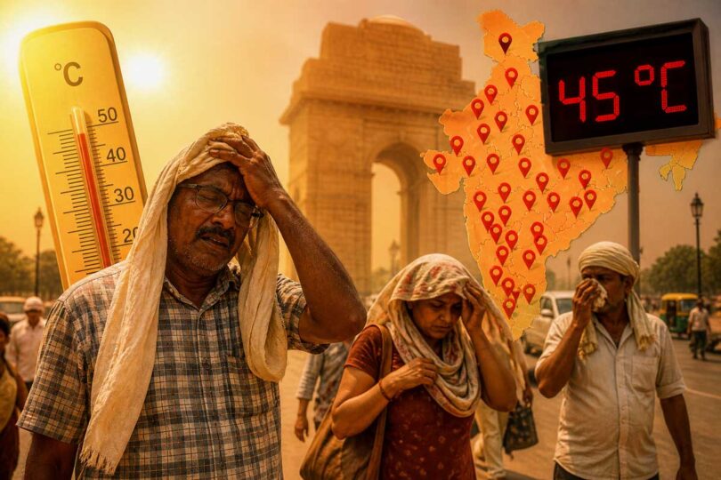 India Heatwave: World’s 50 Hottest Cities in a Single Country