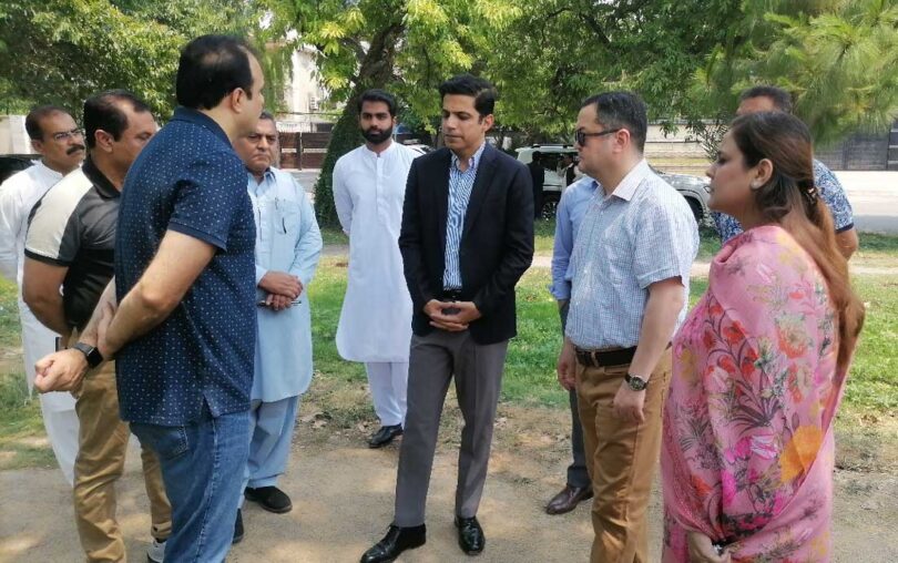 Babur Park Construction Progresses Rapidly in Islamabad