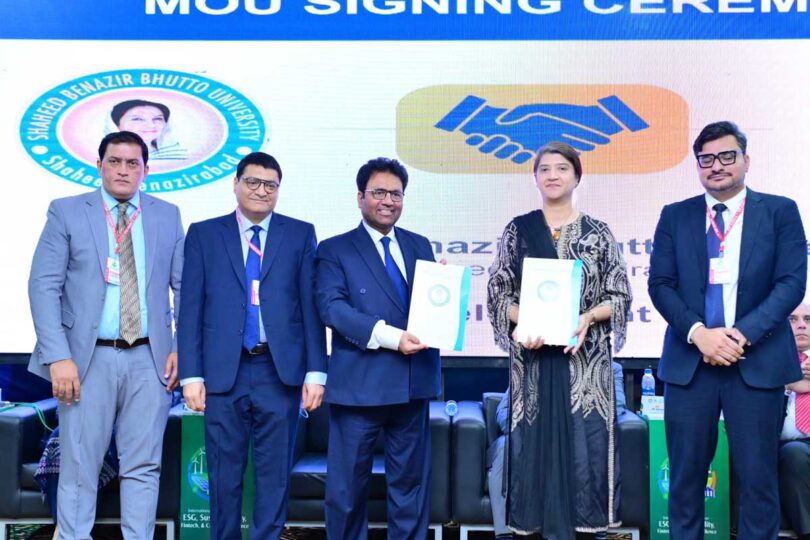 SDPI and Shaheed Benazir Bhutto University Sustainable Development Agreement